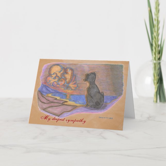 Perte de la carte de sympathie pour animaux de com (Devant)