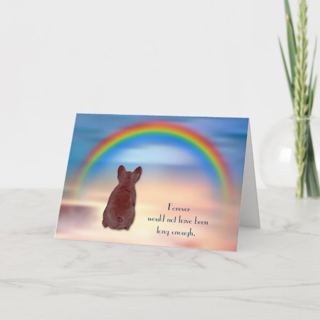 Perte de la carte Rainbow Sympathy Card de l'arbal (Devant)