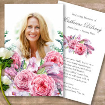 Perte funéraire Pays Jardin Prière Sympathie Carte