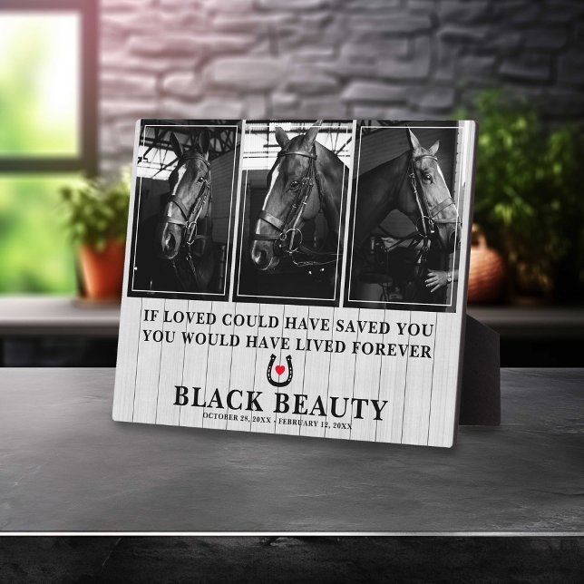 Pertes de cheval de compagnie | Plaque commémorati (Créateur téléchargé)