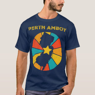 Perth Amboy New Jersey Vintage Distressed Souvenir T-Shirt