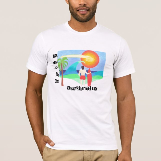 Perth, Australia t shirt (Front)