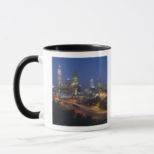 Perth, Australia. View of downtown Perth from Mug