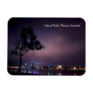Perth City Lights from South Perth Foreshore Magnet