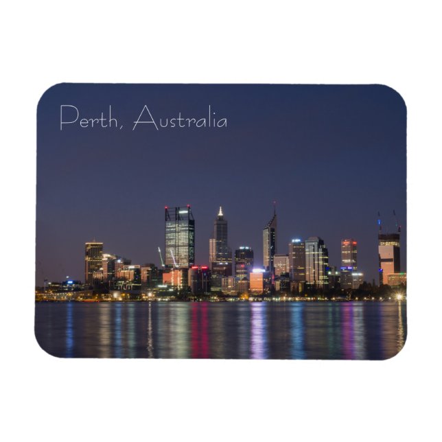 Perth city skyline magnet (Horizontal)