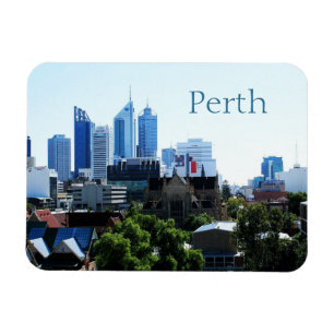 Perth, West Australia, Skyline Magnet