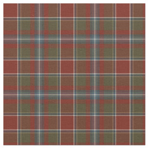 Perthshire Scotland District Weathered Tartan Fabric