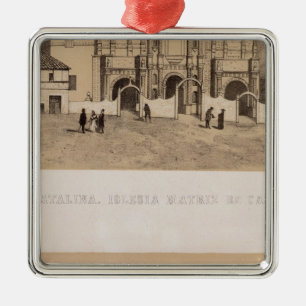 Peru 17 metal ornament