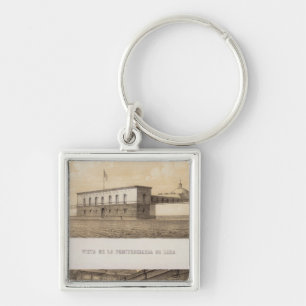 Peru 18 keychain
