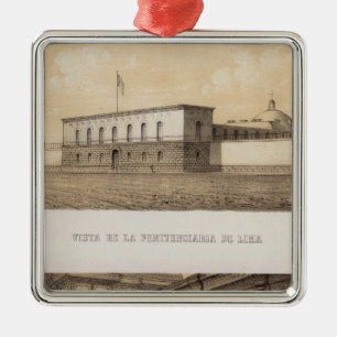 Peru 18 metal ornament