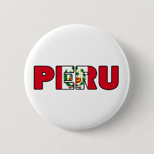 Peru 2 Inch Round Button