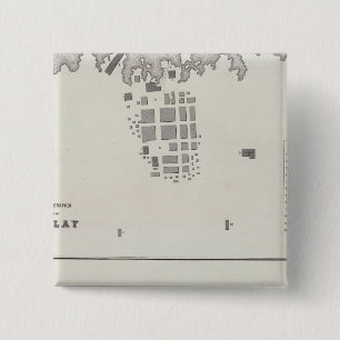 Peru 5 2 inch square button