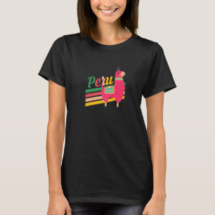 Peru Alpacas South America Vacation  1 T-Shirt