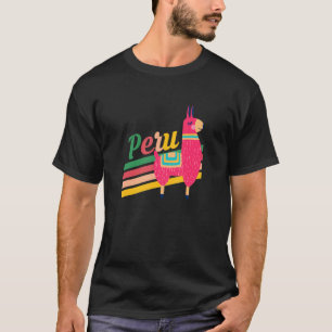 Peru Alpacas South America Vacation T-Shirt