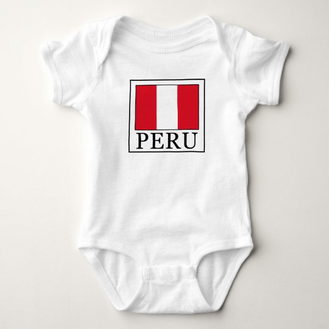 Peru Baby Bodysuit (Front)