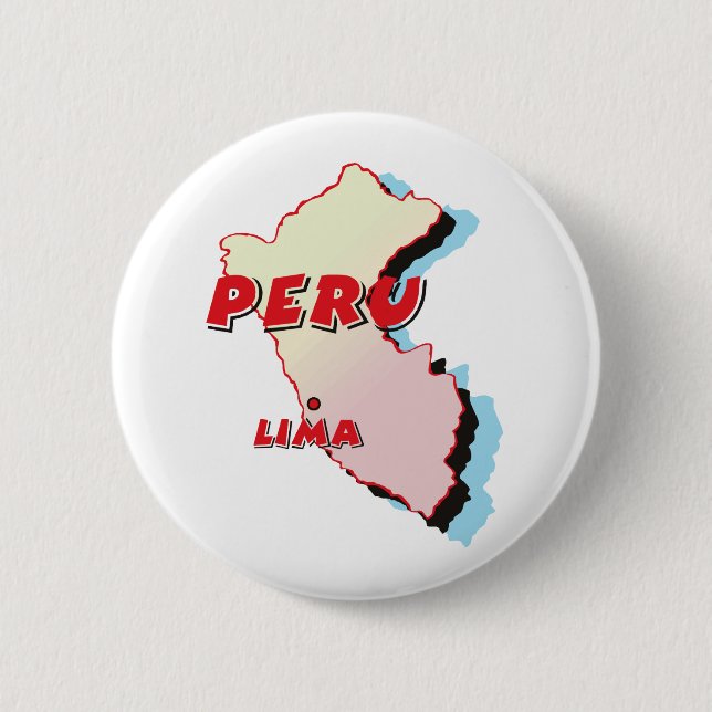 Peru Button (Front)