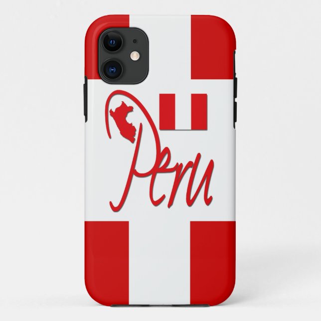 Peru Case-Mate iPhone Case (Back)