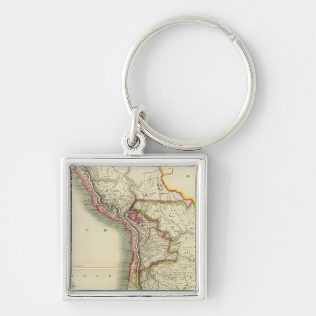 Peru, Chili, La Plata 2 Keychain (Front)