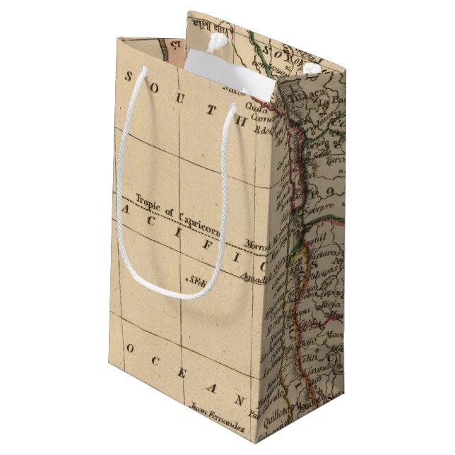 Peru, Chili, La Plata Small Gift Bag (Back Angled)