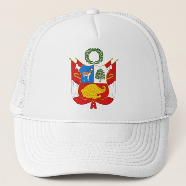 Peru Coat of Arms Hat (Front)