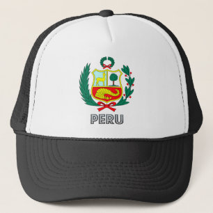 Peru Coat of Arms Trucker Hat