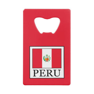 Peru Credit Card Bottle Opener