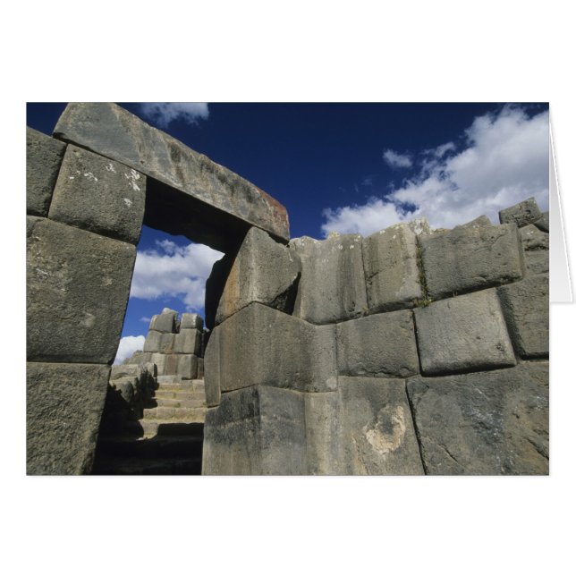 Peru, Cuzco, Sacsayhuaman fortress, good example (Front Horizontal)