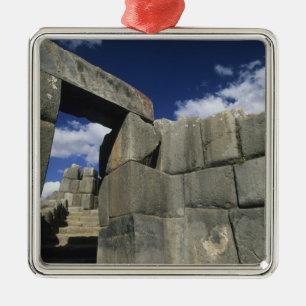 Peru, Cuzco, Sacsayhuaman fortress, good example Metal Ornament