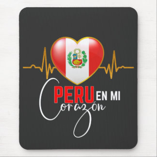 Peru en mi Corazon Peruvian Pride  Mouse Pad