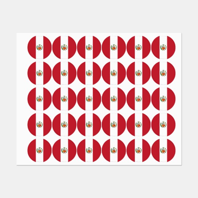 Peru flag (Sheet)
