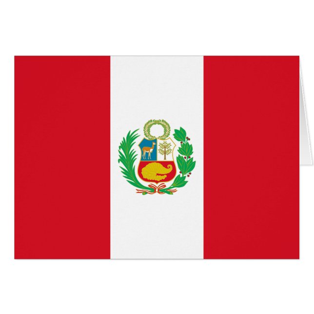 Peru Flag (Front Horizontal)