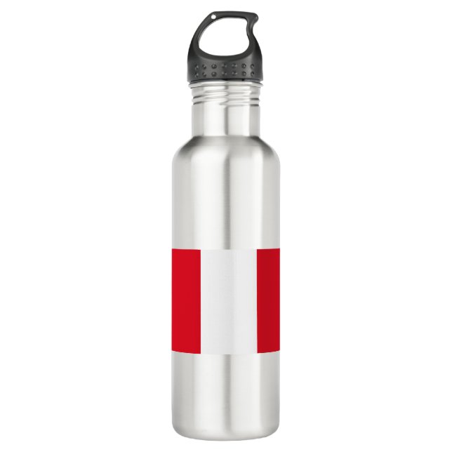 Peru Flag 710 Ml Water Bottle (Front)