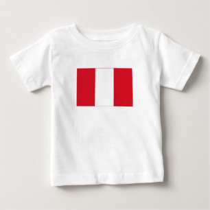 Peru Flag Baby T-Shirt