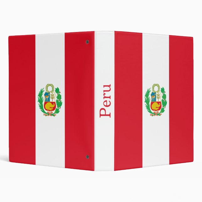 Peru Flag Binder (Background)