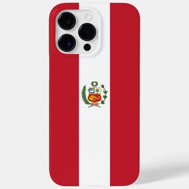 Peru flag Case-Mate iPhone case (Back)