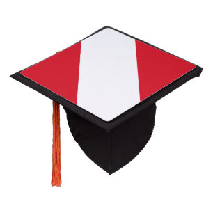 Peru Flag Graduation Cap Topper
