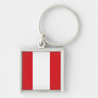Peru Flag Keychain