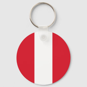 Peru Flag Keychain