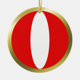 Peru Flag Ornament