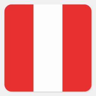 Peru Flag Sticker