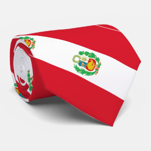 Peru Flag Tie