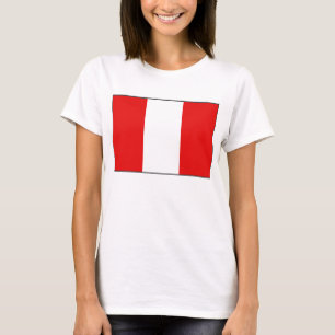 Peru Flag x Map T-Shirt