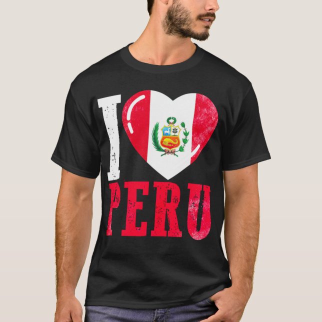 Peru I love Peru T-Shirt (Front)