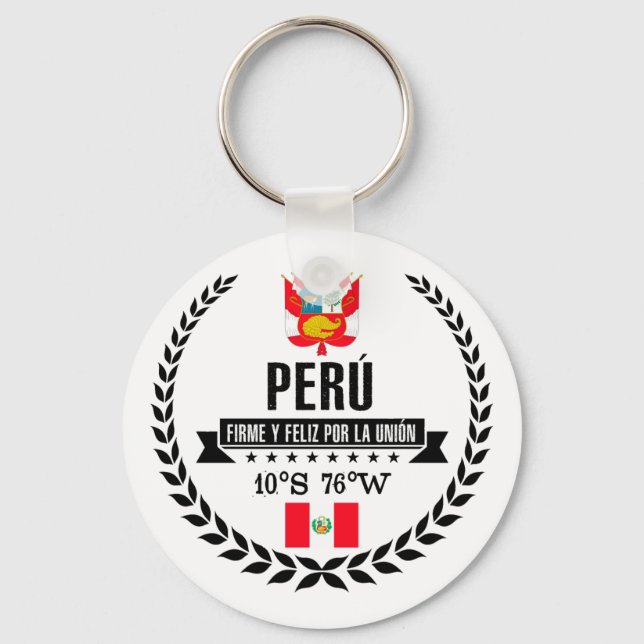Peru Keychain (Front)