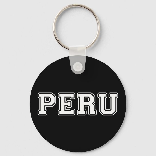 Peru Keychain (Front)