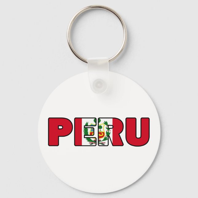 Peru Keychain (Front)