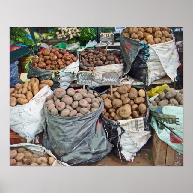 Peru-Land of Potatoes Poster (Front)