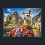 Peru Llama Postcard<br><div class="desc">See my store for more Peru items.</div>