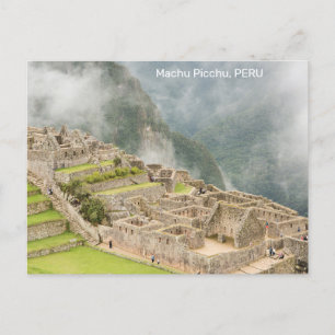 Peru Machu Picchu Postcard