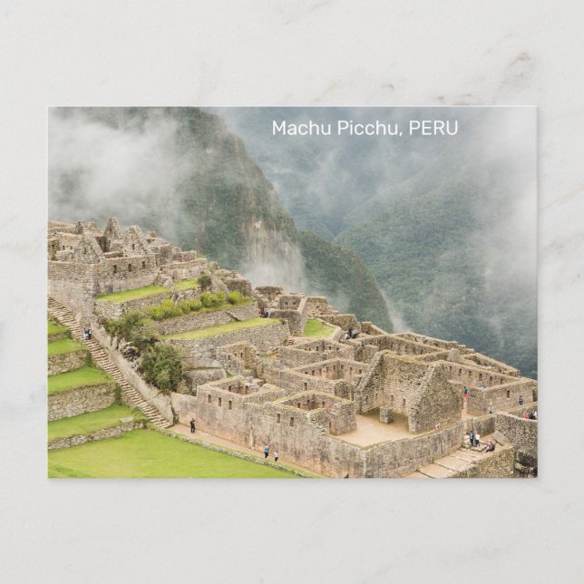 Peru Machu Picchu Postcard (Front)